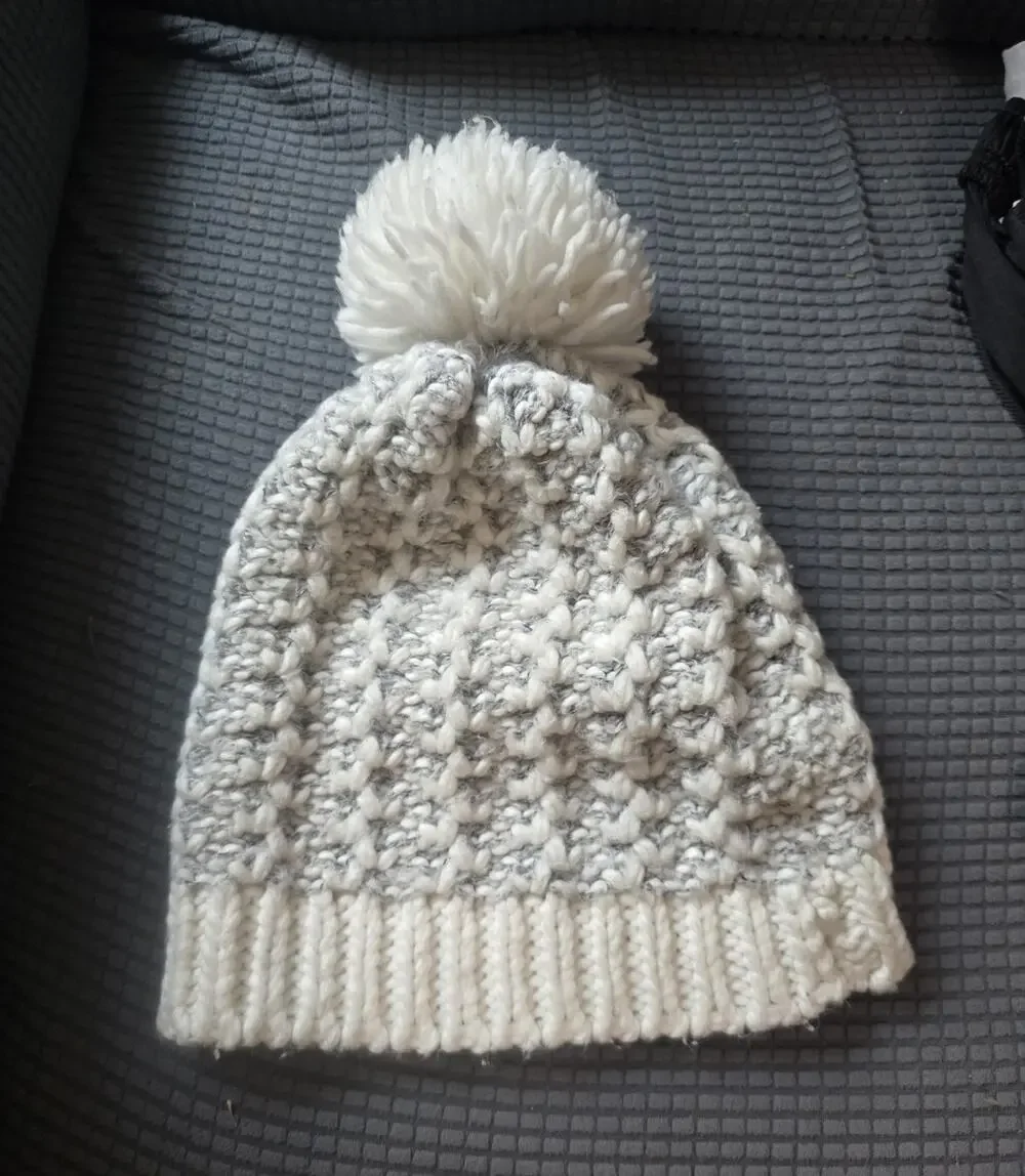 Sonoma Goods For Life Women's Colorblock Knit Pom Pom Beanie One Size